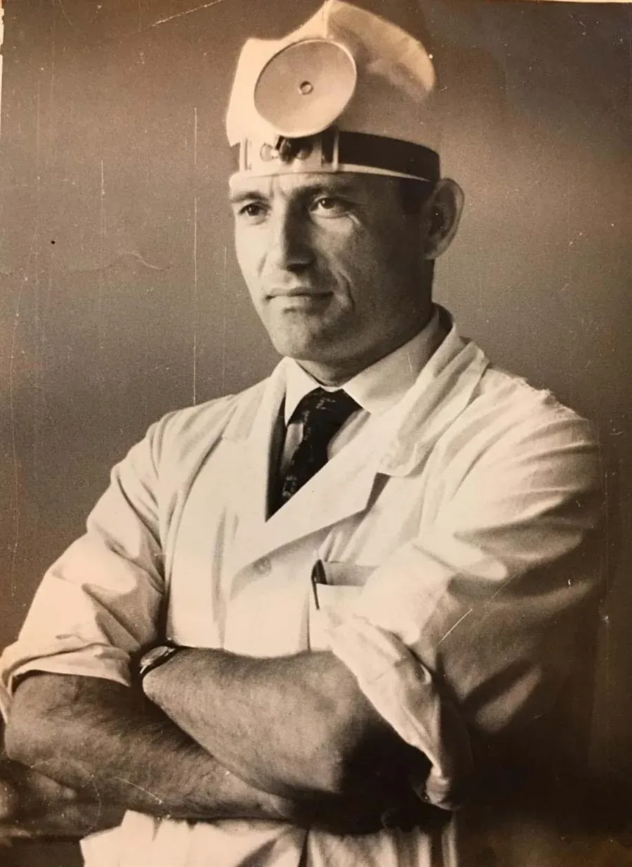 Shamsutin Kamalov, ENT and plastic surgeon, archive photograph